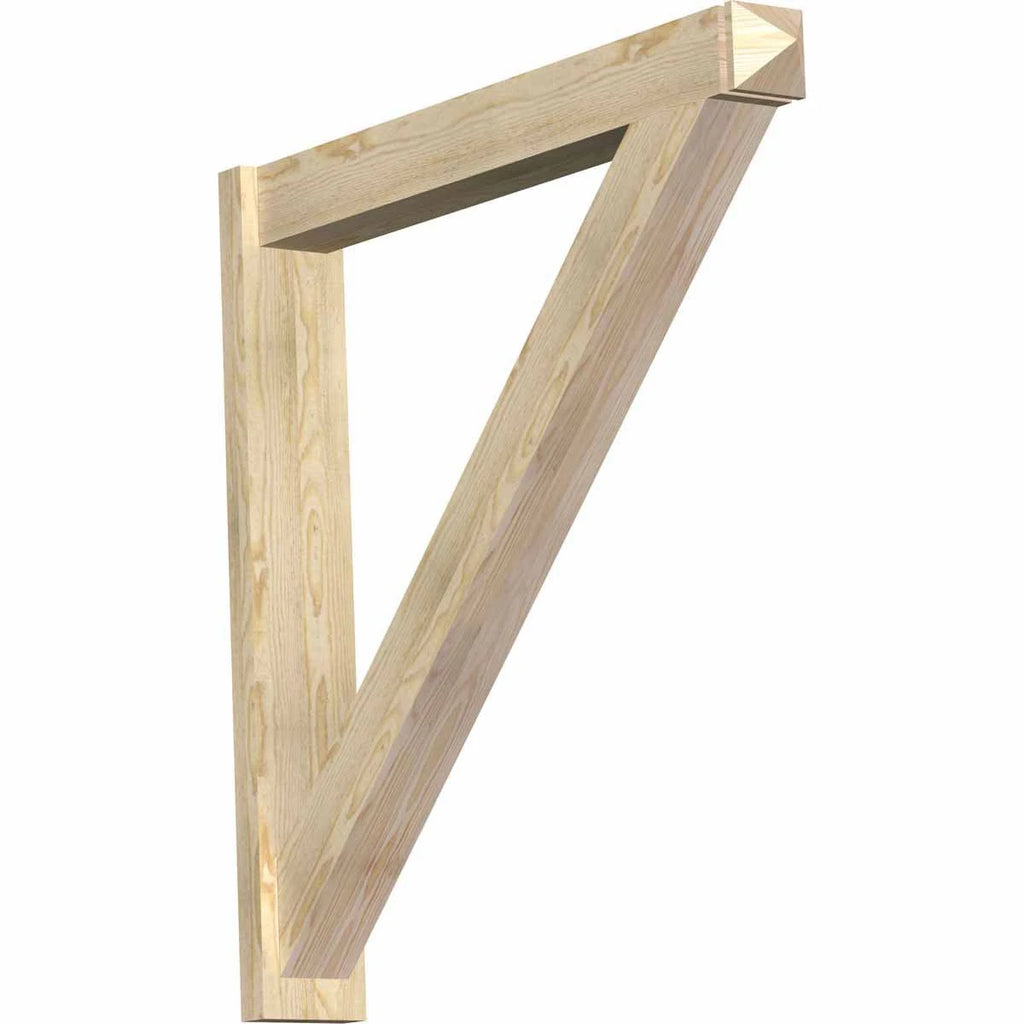 Douglas Fir Traditional Rough Sawn Arts and Crafts Outlooker R155