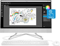 24-inch All-in-One Touchscreen Desktop Computer, AMD Ryzen 5 4500U Processor, 12 GB RAM, 512 GB SSD, Windows 10 Home, Silver X599