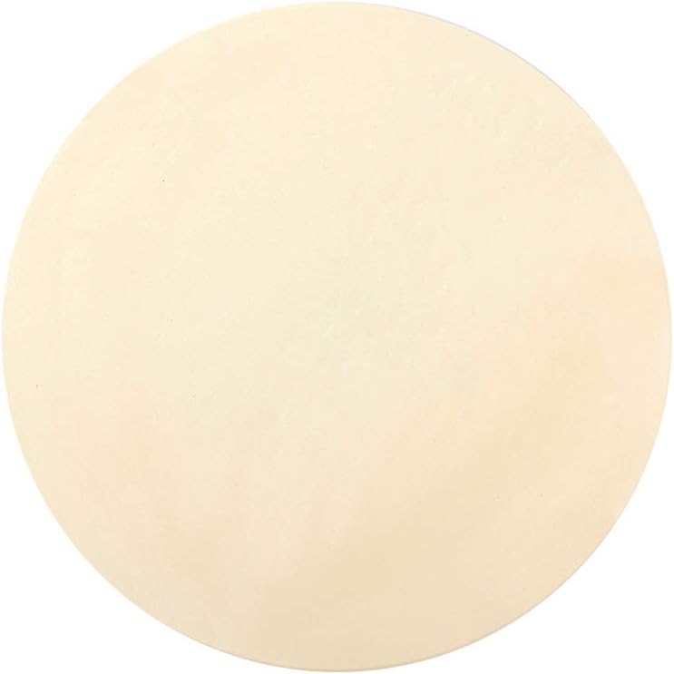 15 Round Ceramic Pizza Stone for Grill and Oven W599