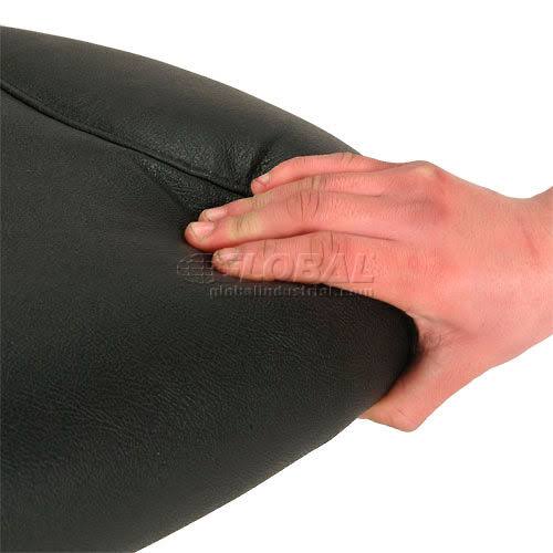 Black Leather Task Chair E73207