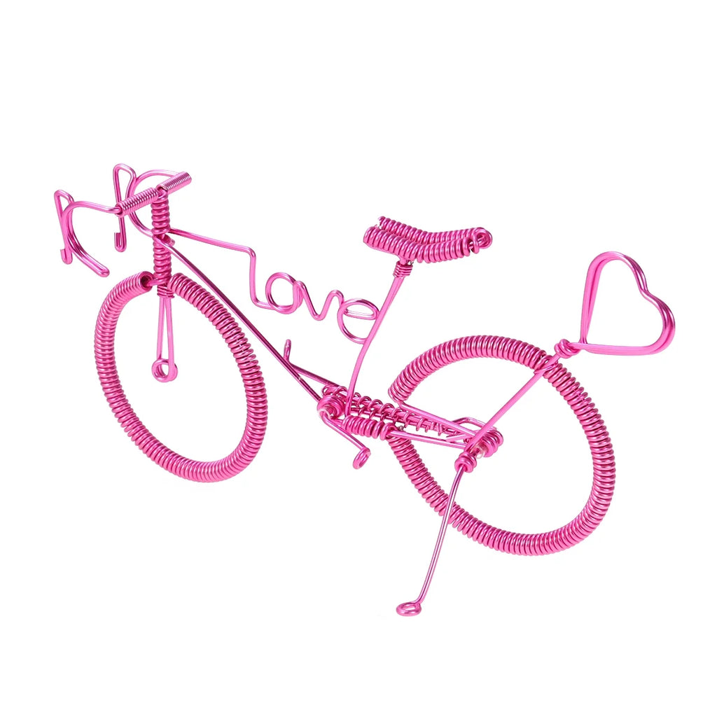 Metal Crafts Figurine Ornaments (Pink) C3921