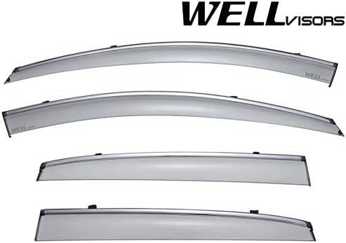 Chrome Trim Window Visors for Acura RDX Z235