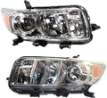 Headlight Lens and Housing Set of 2 Q637446