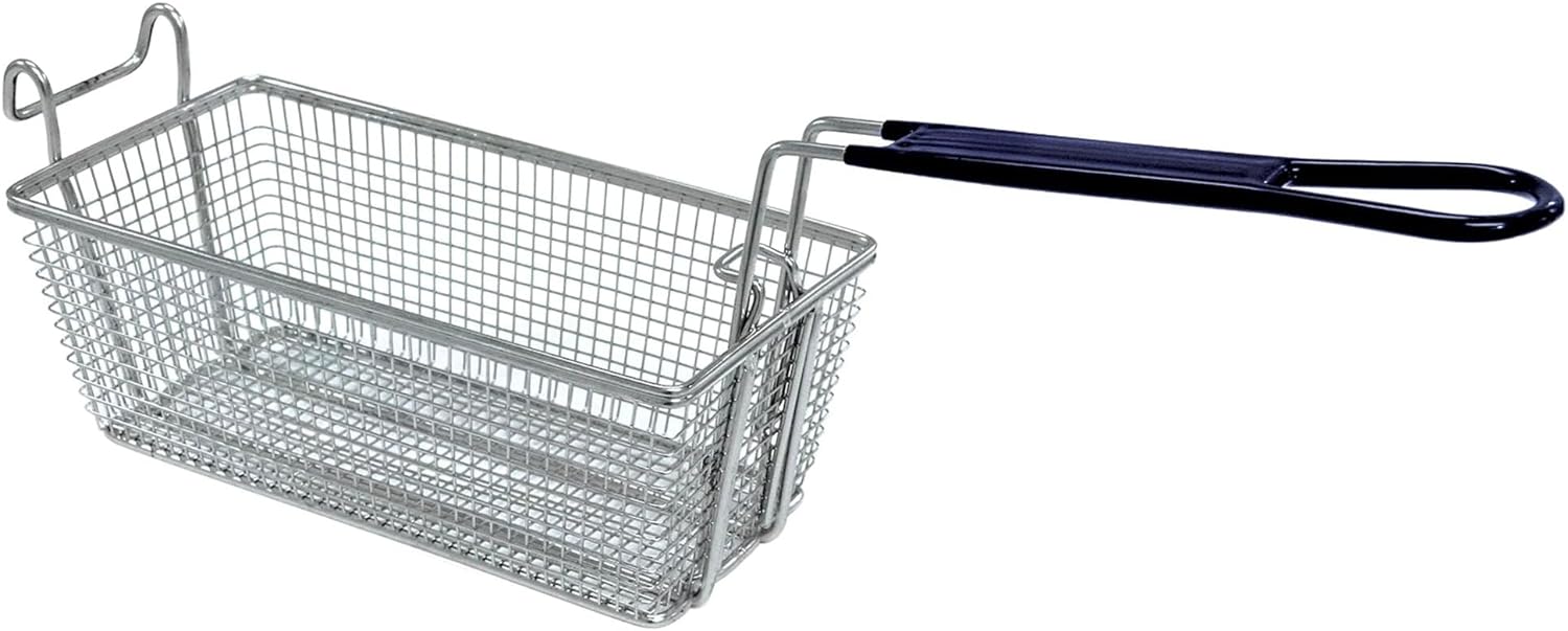 Fry Basket For 4-gal Bayou Fryer With Cool Touch Handle Wire Mesh Basket K8900
