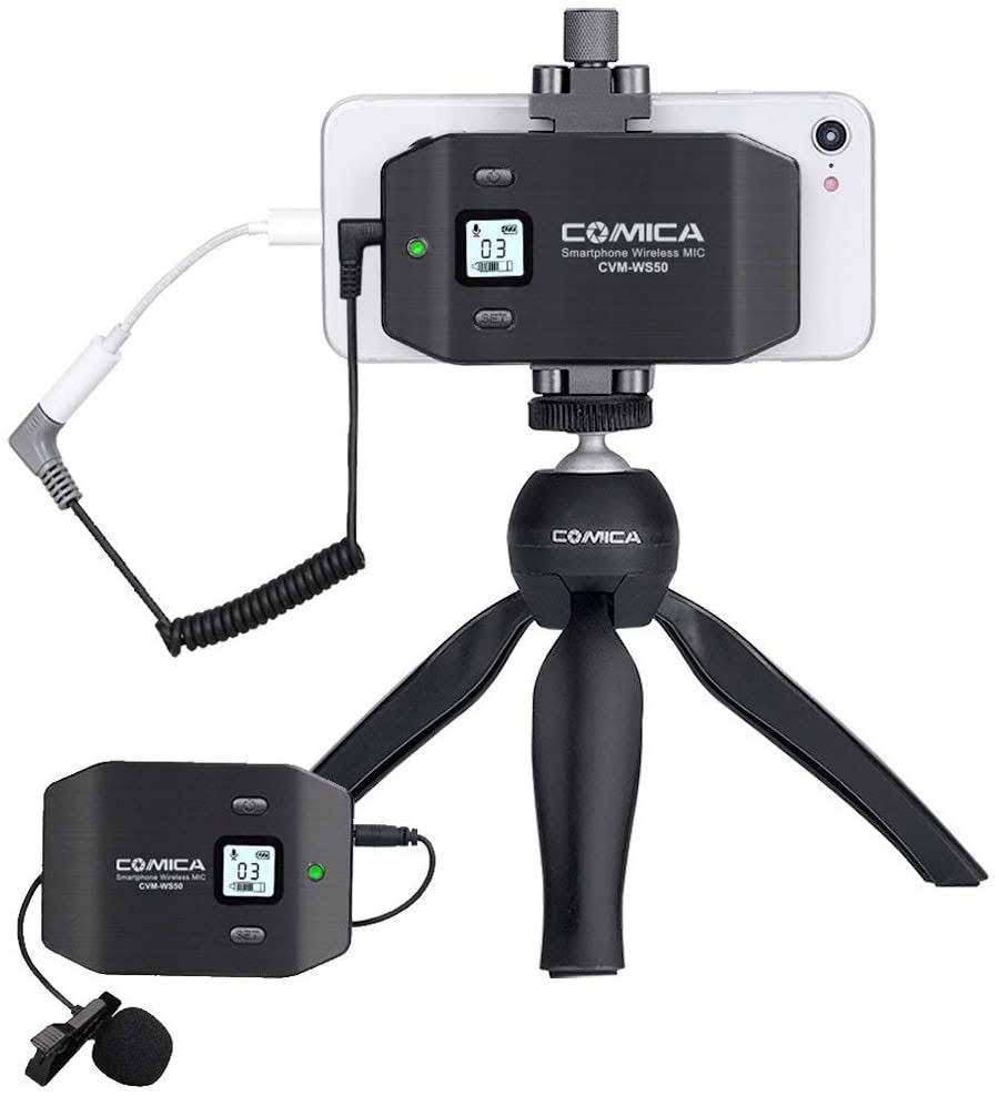 Wireless Smart Phone Lavalier Microphone System N5678
