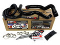 Black Reinforced Silicone Radiator Hose Kit O270618