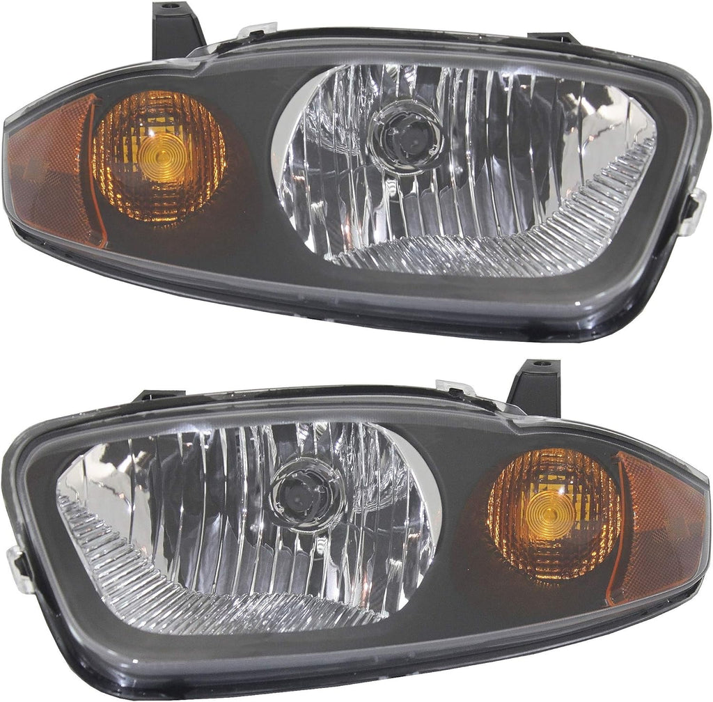 Headlight Set Halogen with bulb(s) V7563