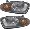 Headlight Set Halogen with bulb(s) V7563