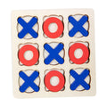 Tic Tac Toe Board Game 14.7x14.7cm Table Toy R7863