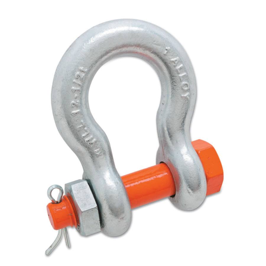 Bolt Type Anchor Shackle 3/4x22 Alloy A185