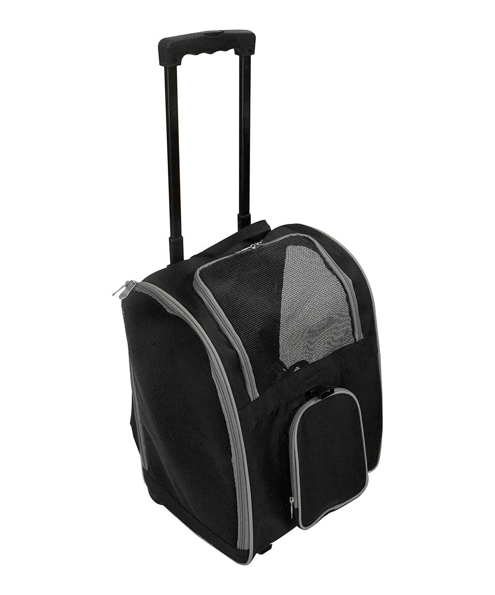 Wheeled Pet Carrier Grey O890549