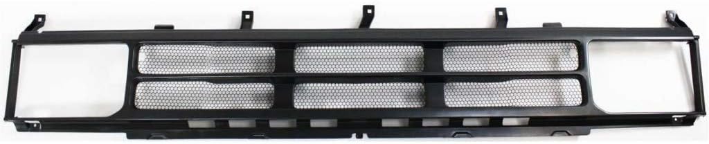 Painted Black Composite Grille Assembly for Nissan D21 1988 1989 J994303