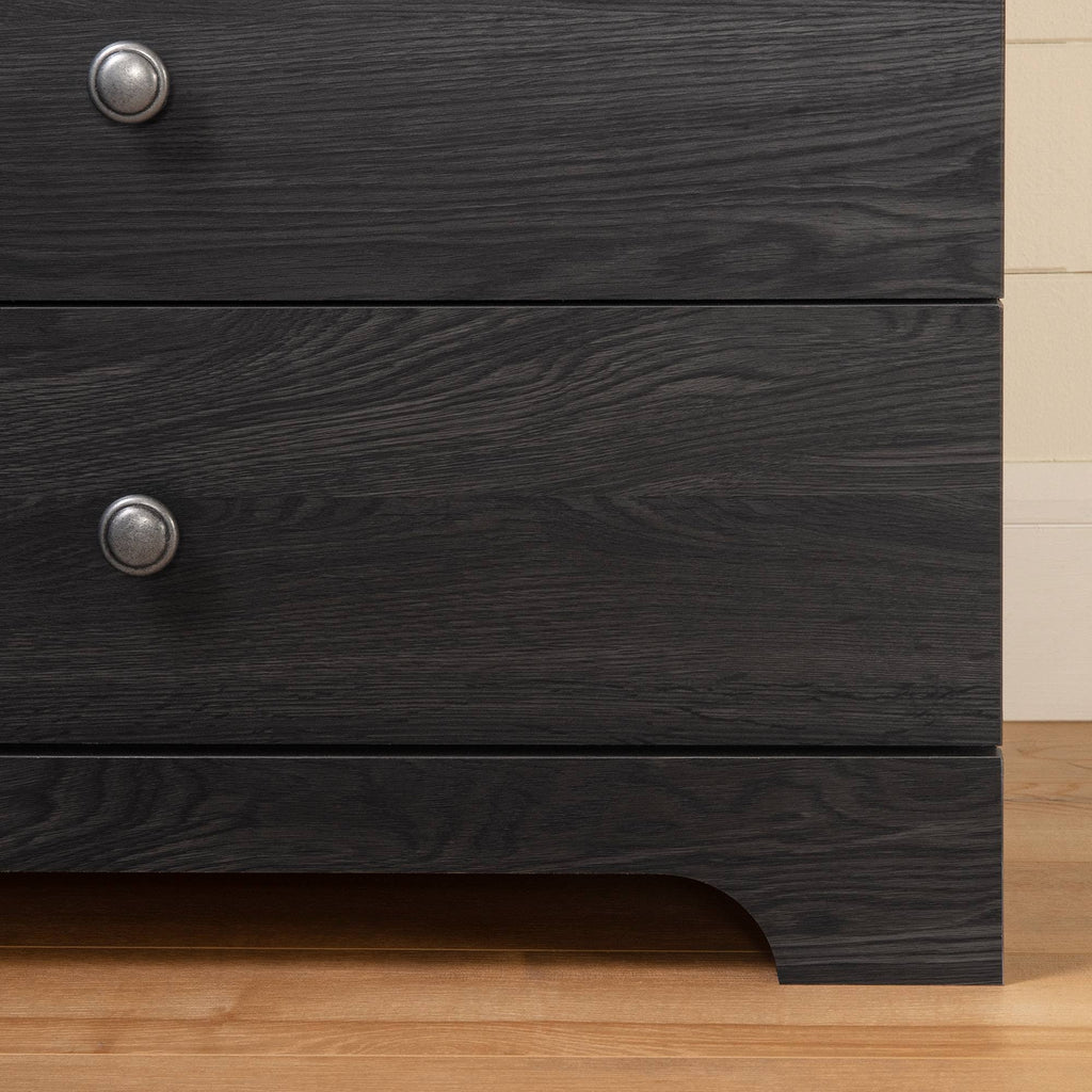 Gray Oak 5 - Drawer Chest U795