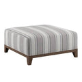 Stone Stripe Cocktail Ottoman X927