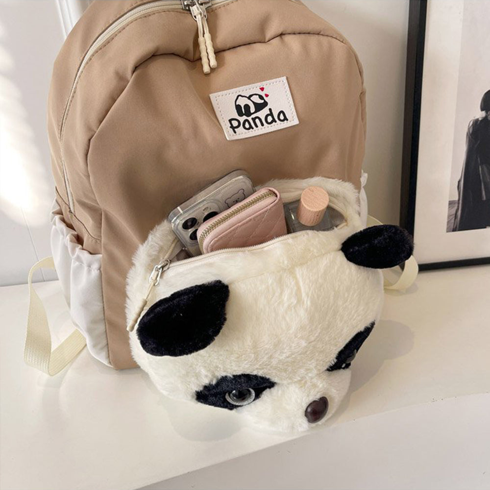 Oxford Cloth Panda Backpack School Bag I7234
