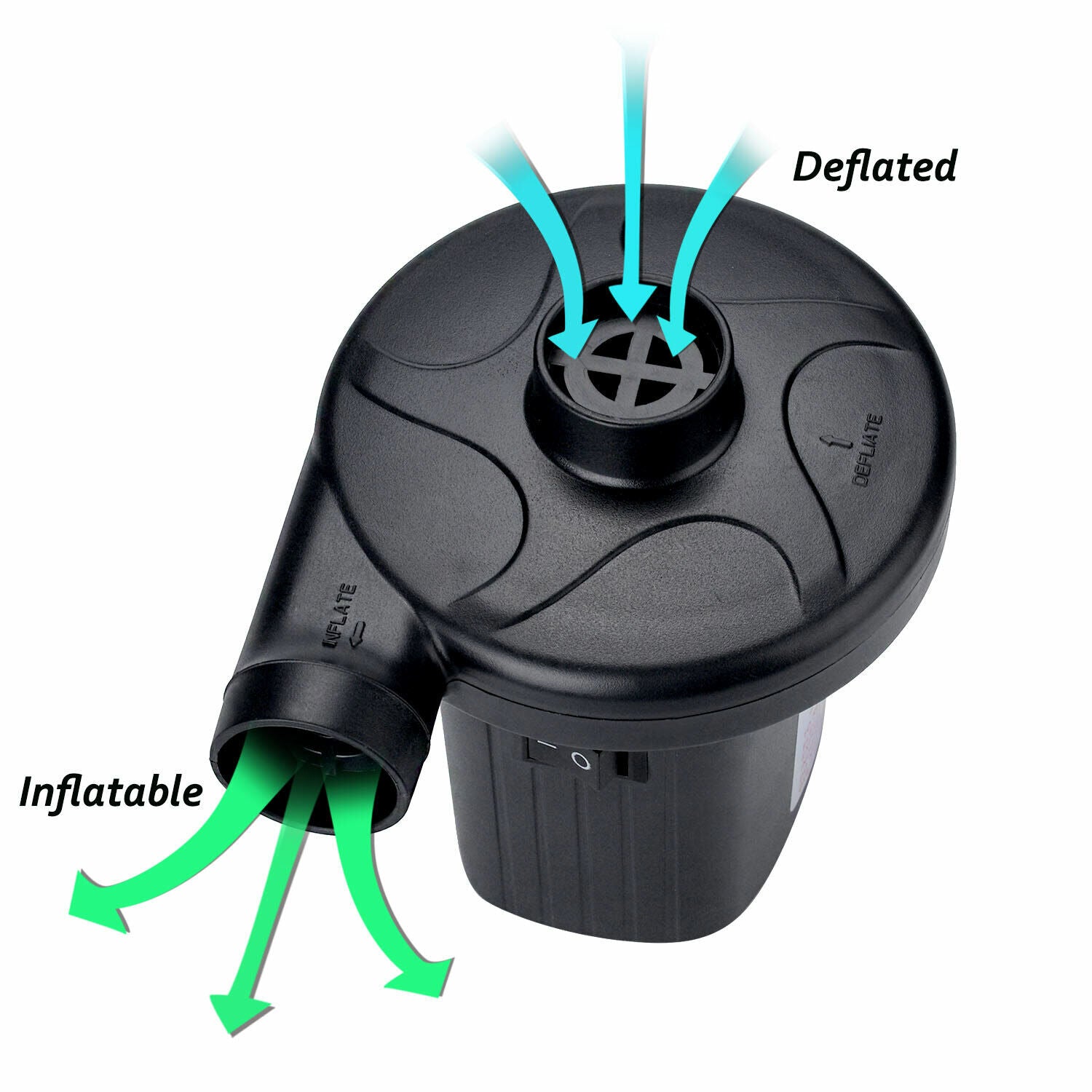 Electric Air Pump for Inflatable Camping Portable U920