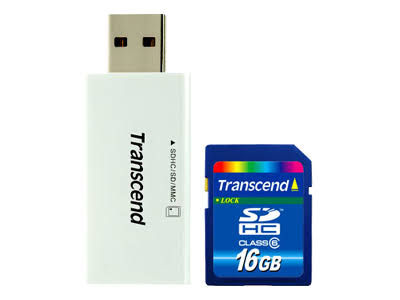 16 GB Class 6 SDHC Flash Memory Card L644194