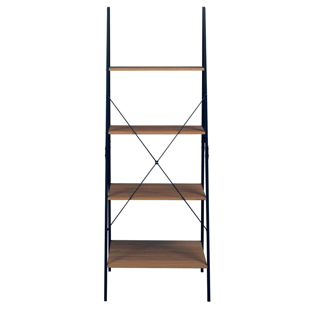 72x22 Ladder Bookcase Urban Walnut T667340