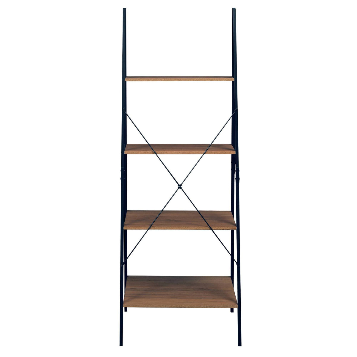 72x22 Ladder Bookcase Urban Walnut T667340