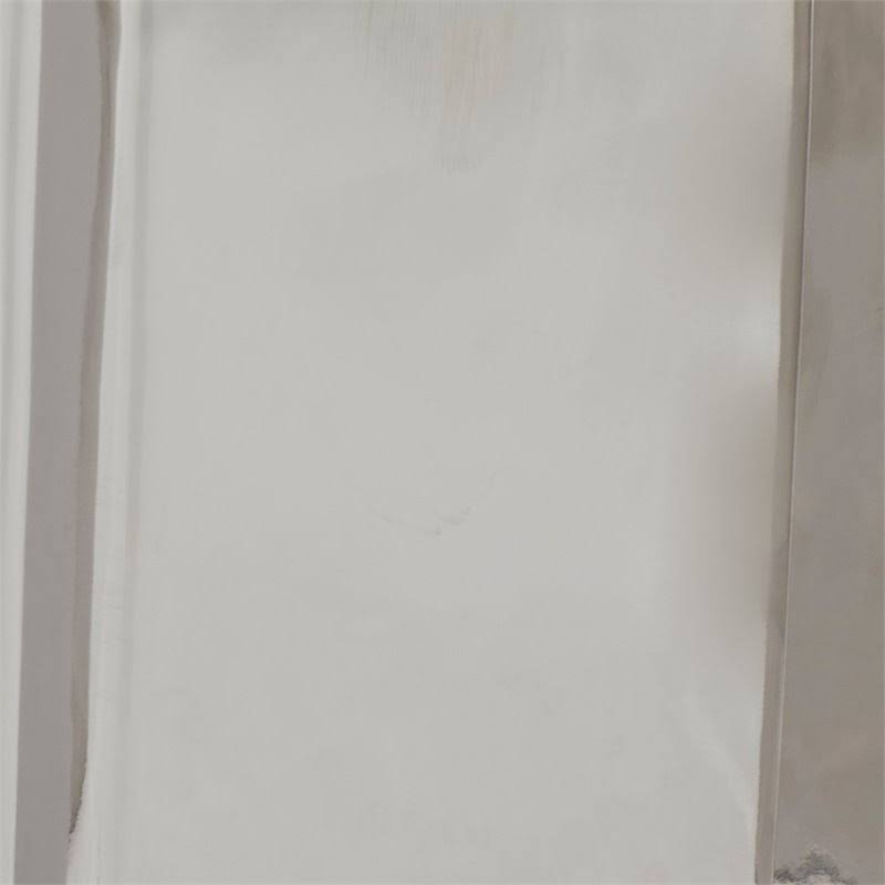 Silver Aluminum Accent Table Y875