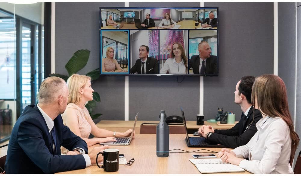 Meeting Pro 360 Conference Camera with 32GB USB Key, Velcro Straps, Cleaning Kit, HDMI Cable X111529