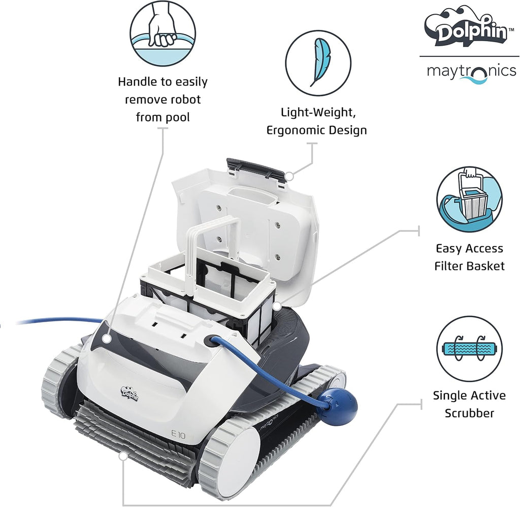Robotic Pool Vacuum Cleaner for Above Ground Swimming Pools S34145