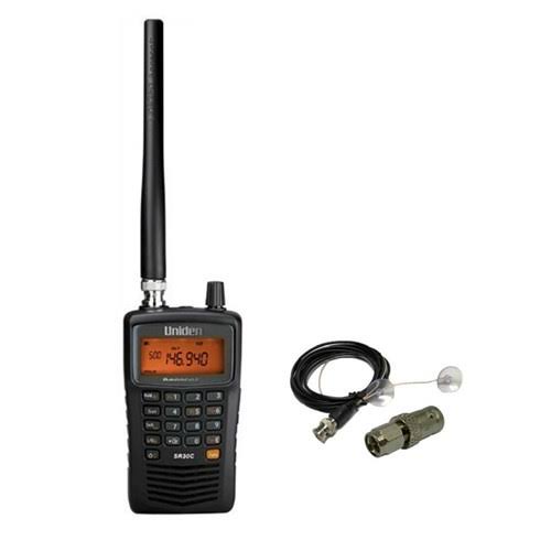 Mobile Scanner Antenna with Bearcat Sr30c L398