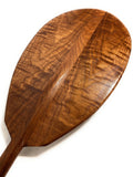 Black Walnut Tiger Curls Outrigger Paddle 60" Straight Shaft Y146795