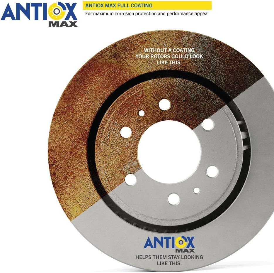 Pack of 2 Front Brake Rotor U43630