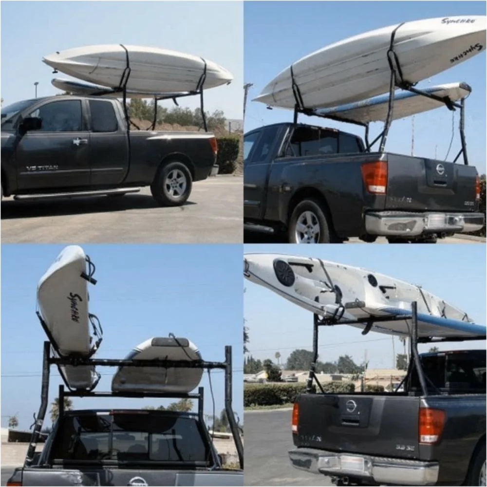 2 Pair Canoe Boat Kayak Roof Rack Carrier J Cross Bar T67204