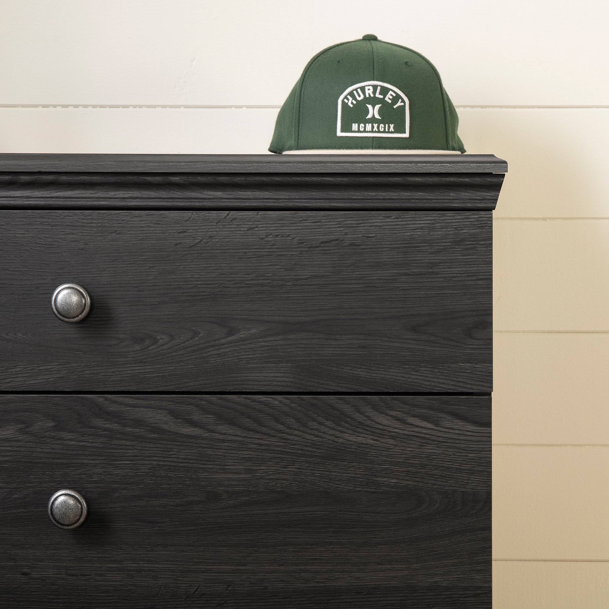 Gray Oak 5 - Drawer Chest U795