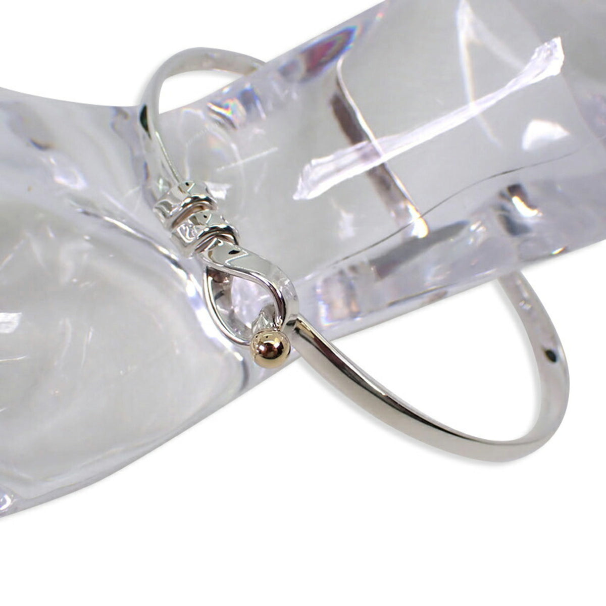 925 750 combination hook & eye bangle P430016