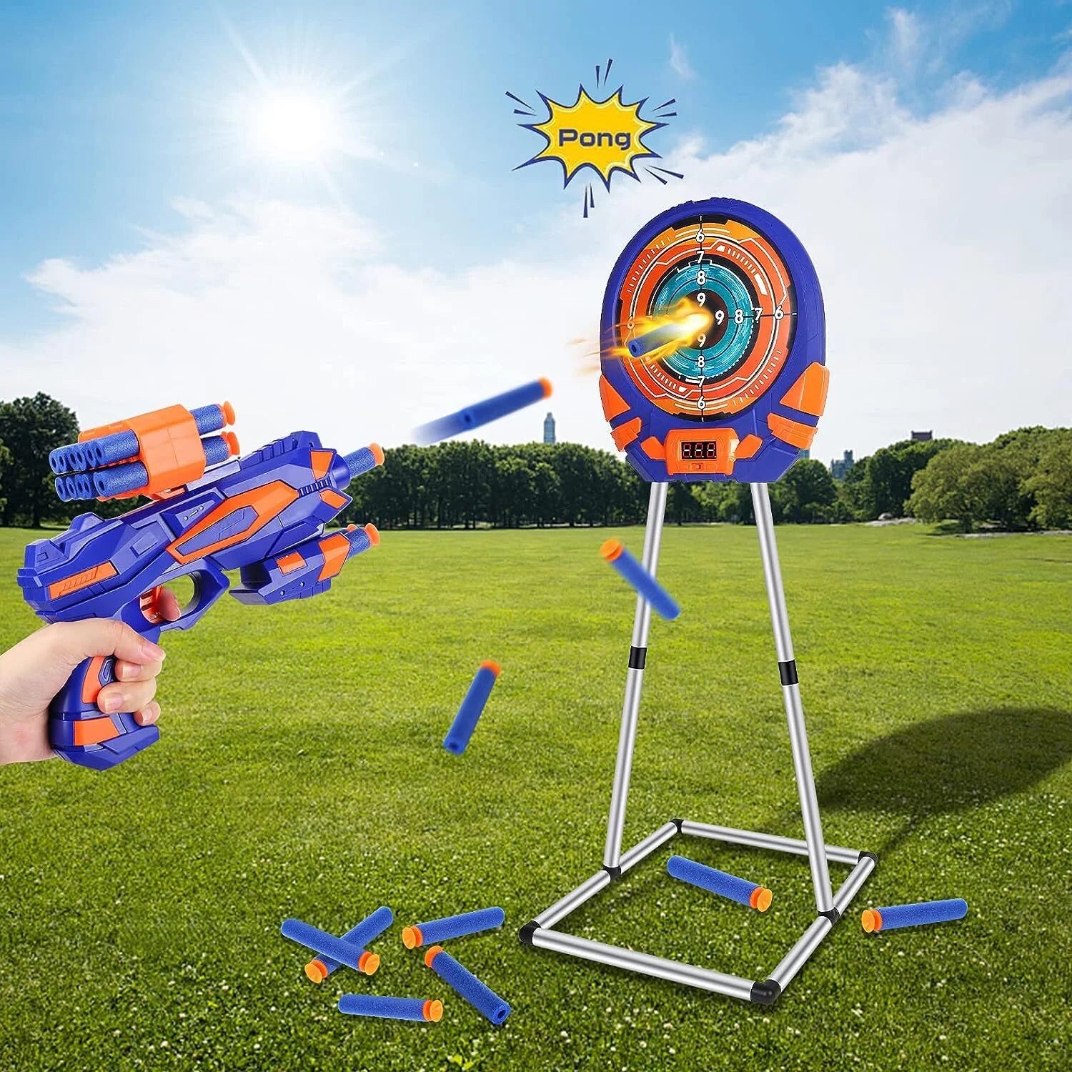 Electronic Gun Target with Automatic Reset Z9116