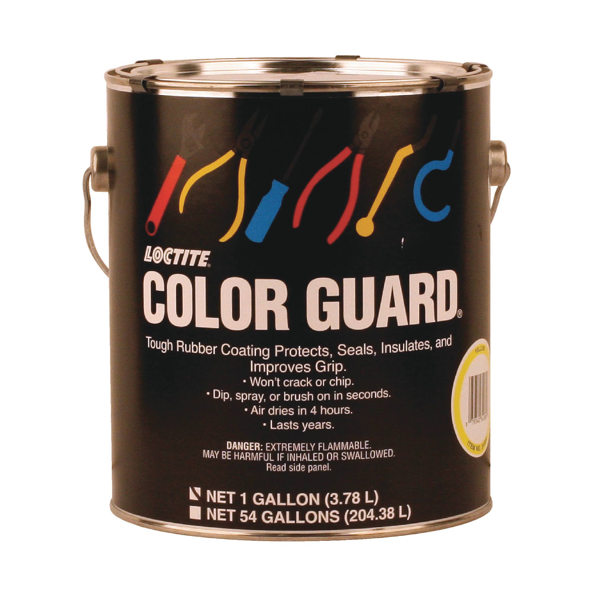 Yellow Tough Rubber Coating L1437