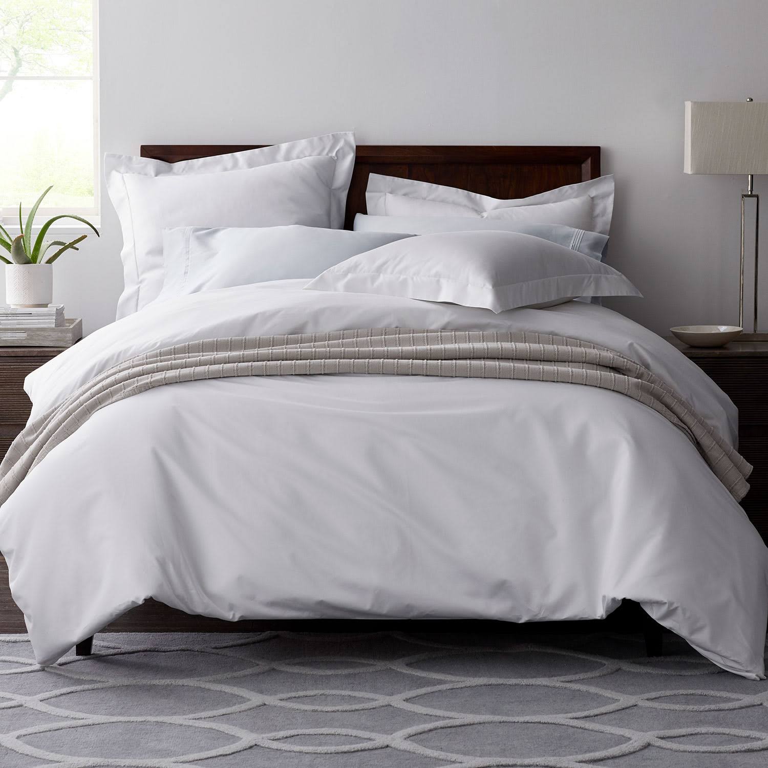 Queen Egyptian Cotton Sateen Duvet Cover A1171