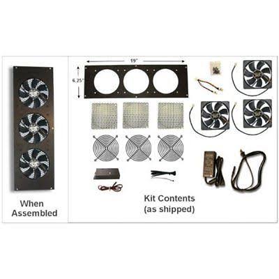 3-Fan Kit with Thermal Control Switch Z830504