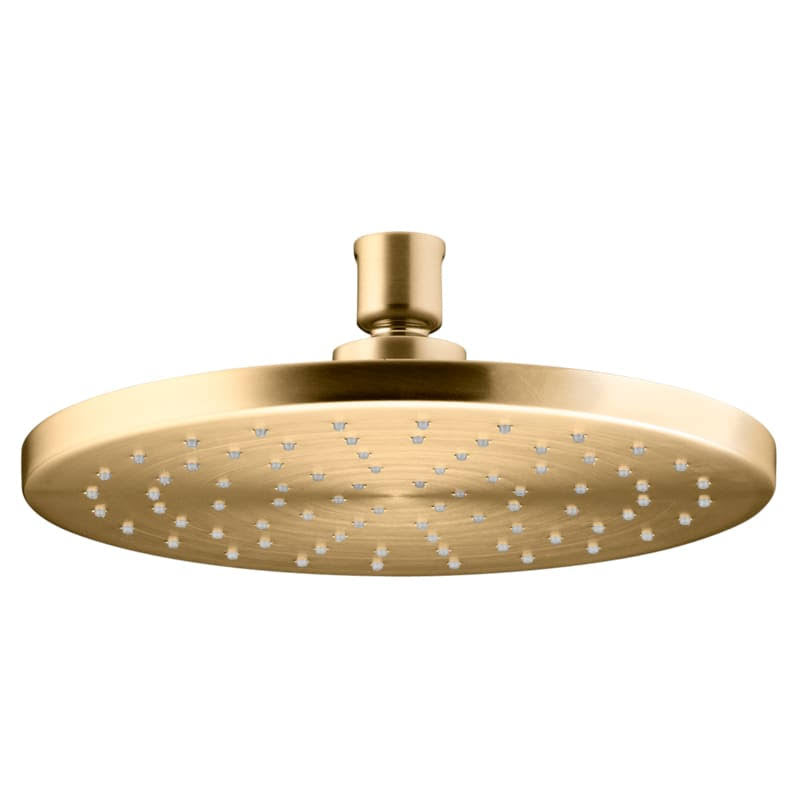 Moderne Brushed Gold Round Rainhead W781180