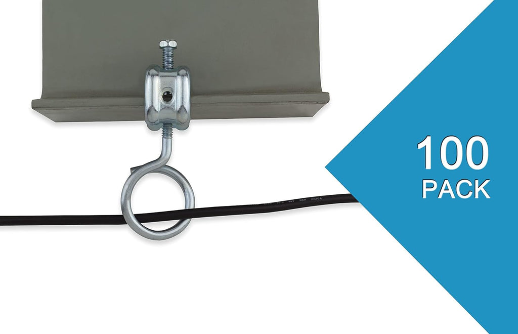 2 Inch Diameter Heavy Duty Bridle Rings with ¼”-20 Machine Thread F63542