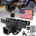 2" Trailer Hitch Receiver and Hitch Cover Kit with Hardware Pack of 2 P688