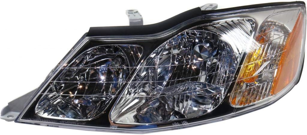 Headlight Assembly for Toyota Avalon 2000-2004 Driver Side with Bulbs E8976