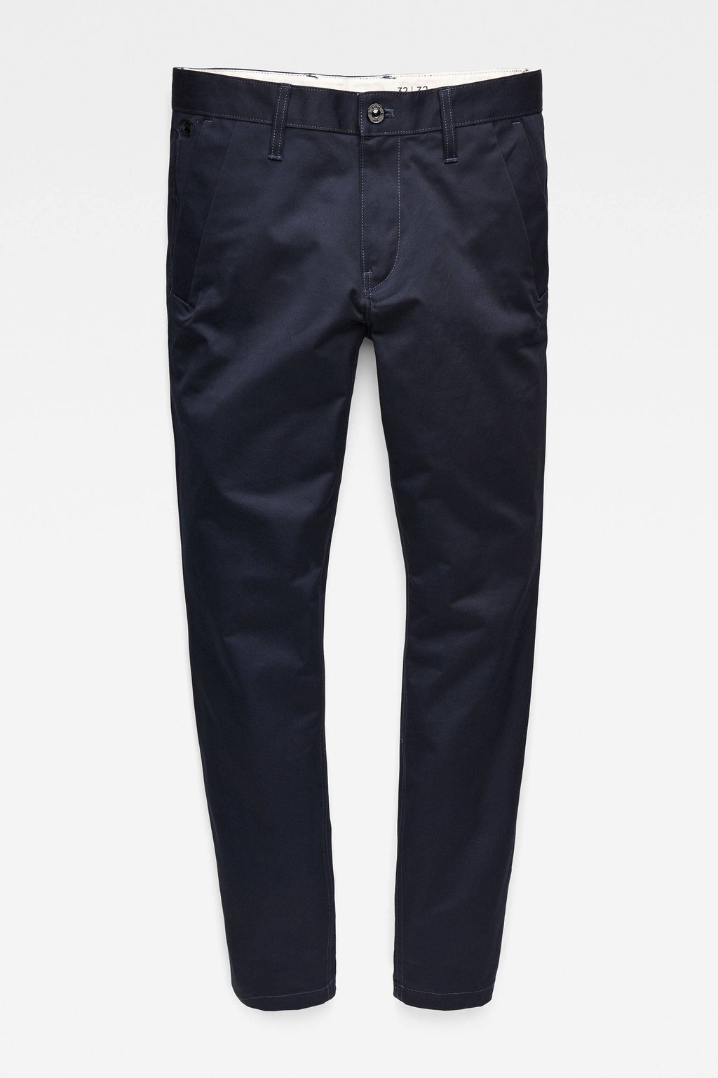Blue Slim Chinos M9599