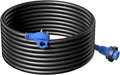 30 Amp 25 Feet RV Extension Cord with Polarity LED Light, Grip Handle, Twist Locking, STW 10AWG 3 Wire, NEMA TT-30P to L5-30R, Pack of 2 V424