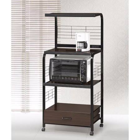 Black Metal Kitchen Cart A686382