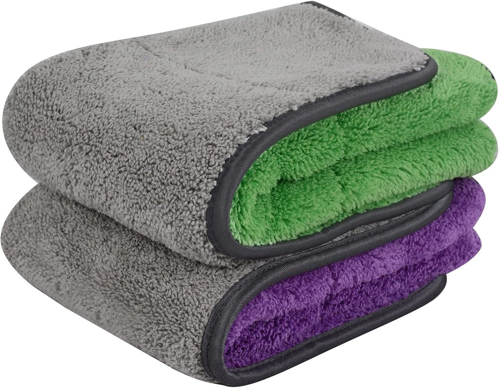 Microfiber Car Drying Towel 16x16 2 Pack Q187806