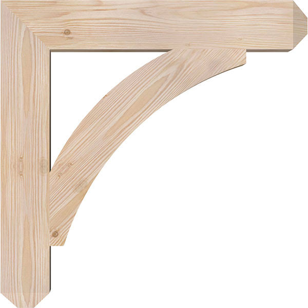 Douglas Fir Thorton Craftsman Smooth Bracket O712046