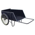 Heavy Duty Wood Push Yard Cart - 14 Cu. ft. R585