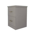 White Alder 2-Drawer Vertical Filing Cabinet U5690