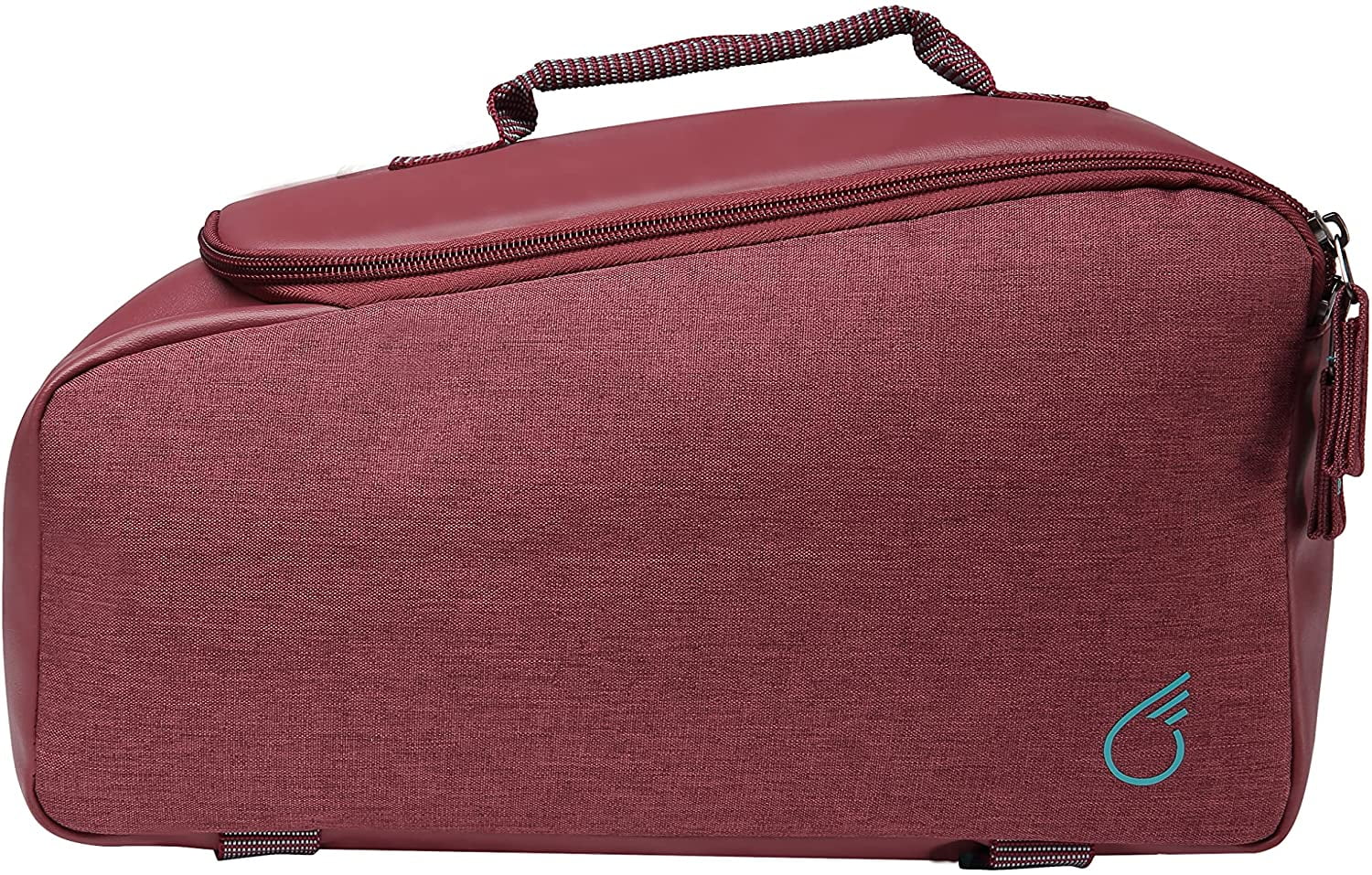 Burgundy Waterproof Bicycle Pannier Bag Rear Rack Trunk with Carry Handle N270