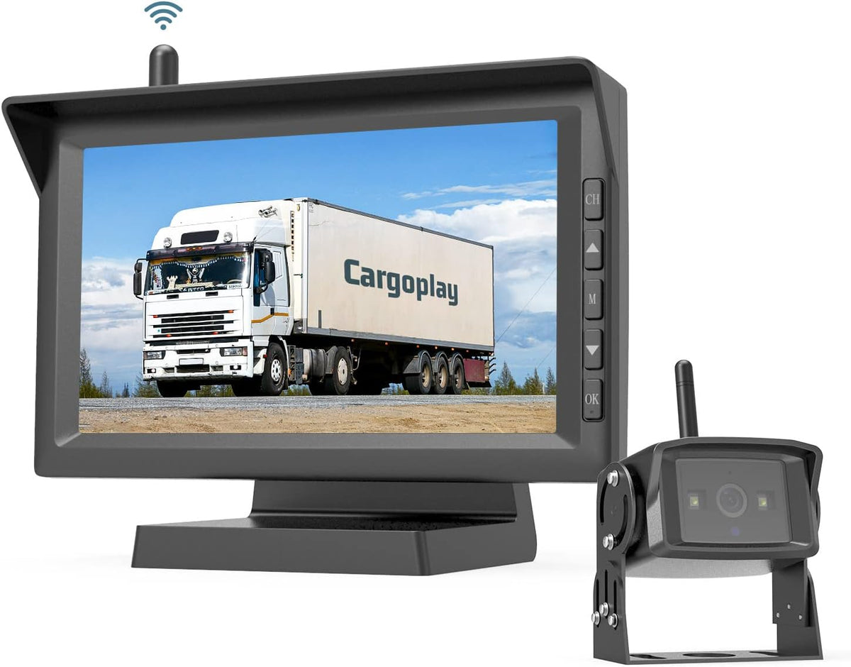 Wireless Backup Camera with 5" TFT-LCD HD Monitor X6698