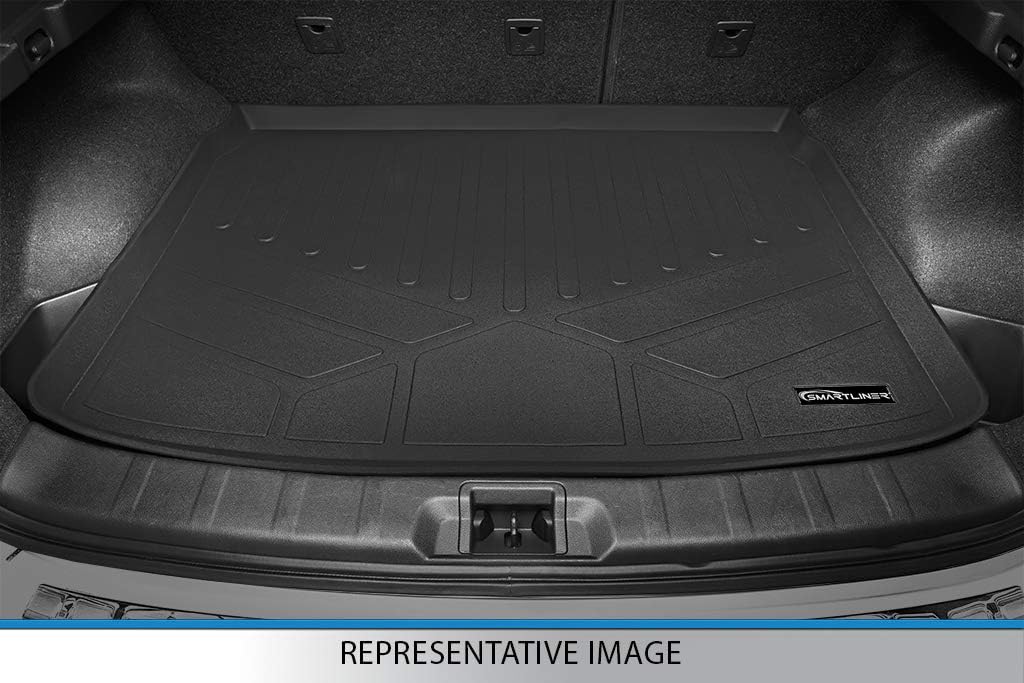 Custom Fit Floor Mats 2 Rows and Cargo Liner Set Black O2025
